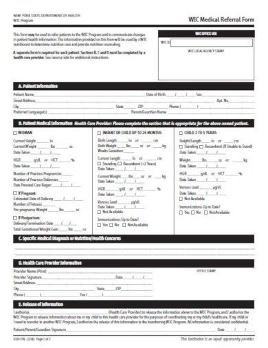 10 Best Medical Referral Form Templates PDF Free Premium Templates