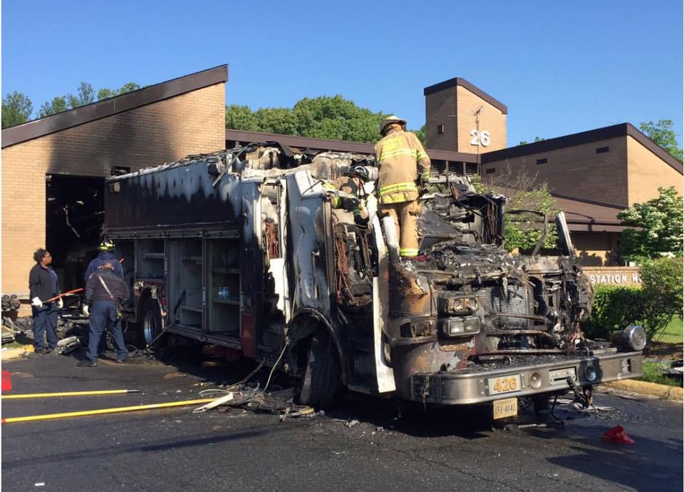 2 alarm Fire Leaves Springfield Fire Station Uninhabitable Fairfax 