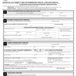 Affidavit To Correct The Ownership Record Of A Motor Vehicle