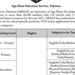 AGHA KHAN EDUCATION SERVICE Jobs February 2017 ENGINEERING ARTICLES