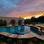 Arches Of Rain Swimming Pool Projects Claffey Pools