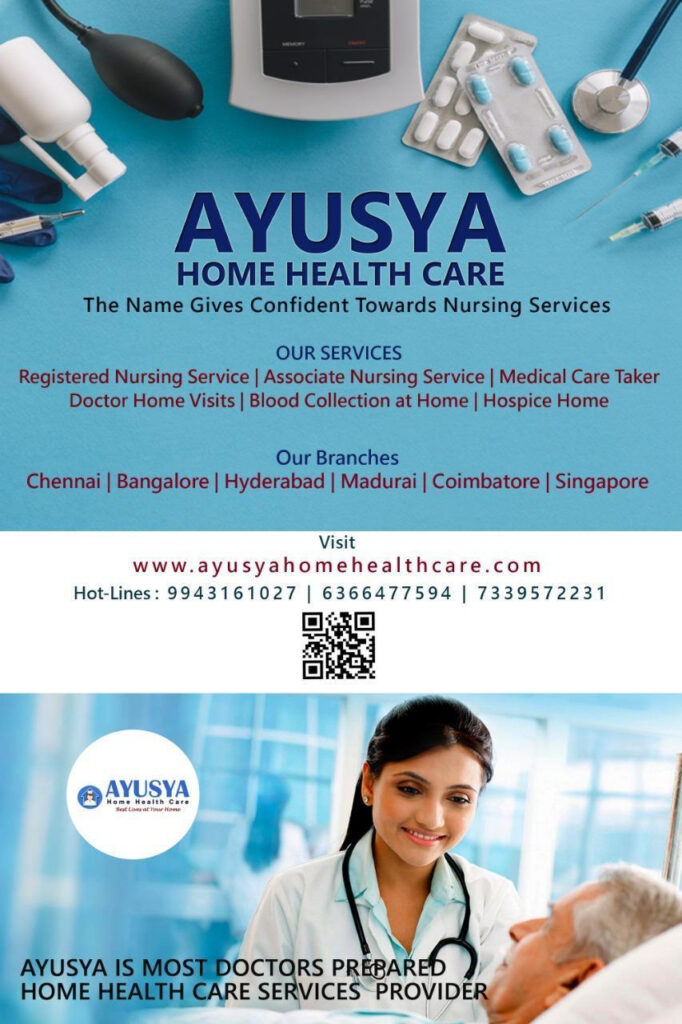 Ayusya Home Health Care Pvt Ltd Bangalore Chennai Madurai Coimbatore 