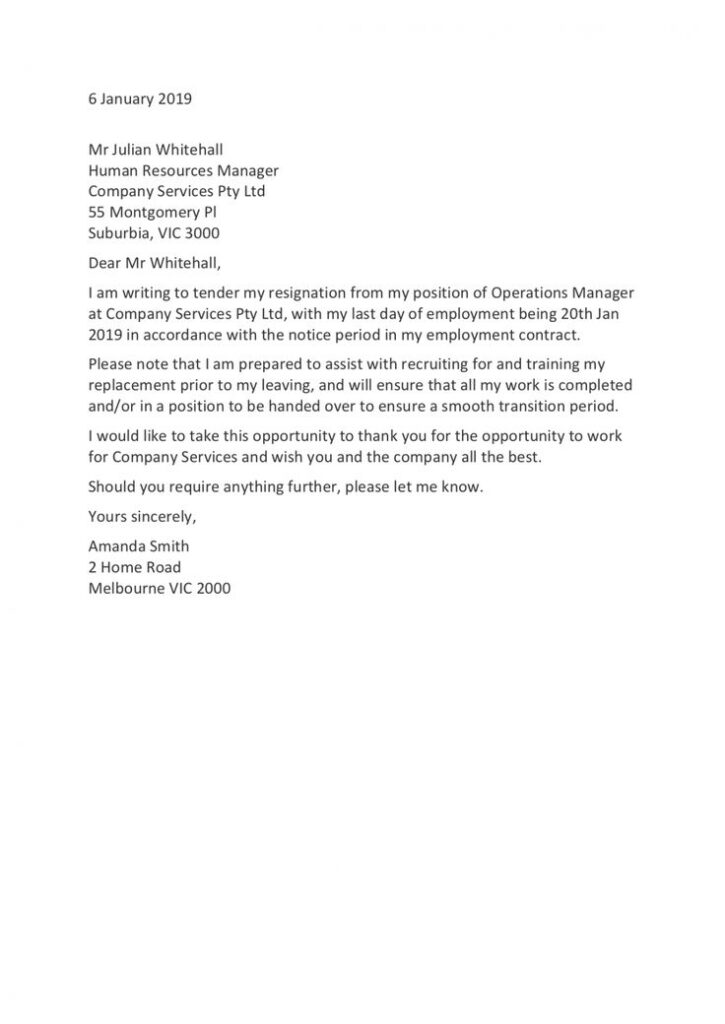 Browse Our Image Of Resignation Letter Due To Lack Of Growth 