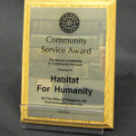 Community Service Award Plaque 2004 Dickinson College