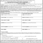 DD Form 2293 Download Fillable PDF Or Fill Online Application For