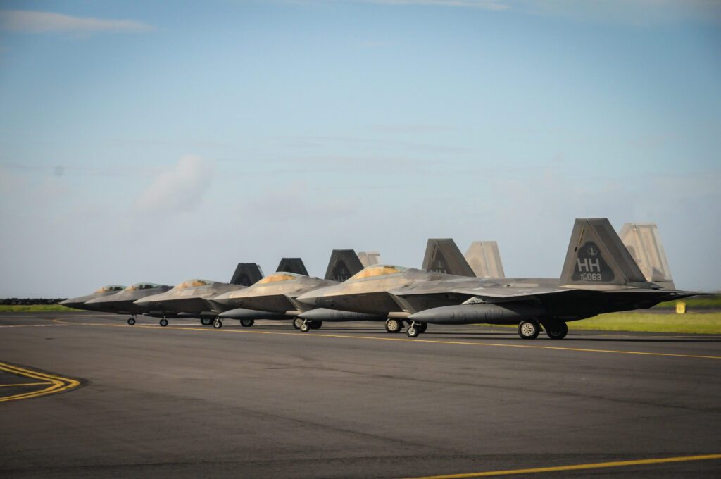 Department Of Defense Hawaiian Raptors Deploy To Central Command Area 