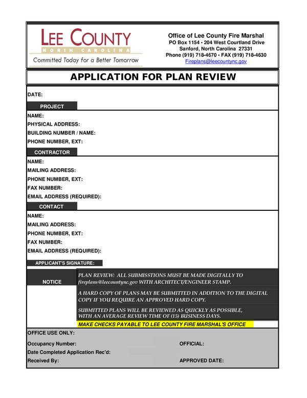 Fill Free Fillable Forms Lee County Government