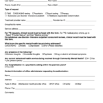 Fillable Behavioral Health Outpatient Authorization Request Form