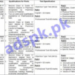 FPSC Ad No 11 2018 Jobs Written Test MCQs Syllabus Paper Inspector