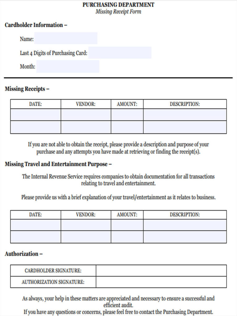 FREE 10 Purchase Receipt Forms In PDF MS Word Excel