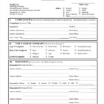 FREE 10 Sample HR Complaint Forms In MS Word PDF