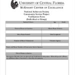 FREE 11 Sample Community Service Forms In PDF MS Word