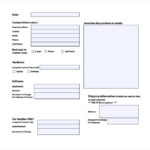 FREE 12 Sample Computer Service Request Forms In PDF MS Word