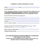 FREE 25 Sample Community Service Letter Templates In PDF MS Word