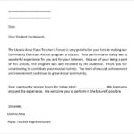 FREE 25 Sample Community Service Letter Templates In PDF MS Word