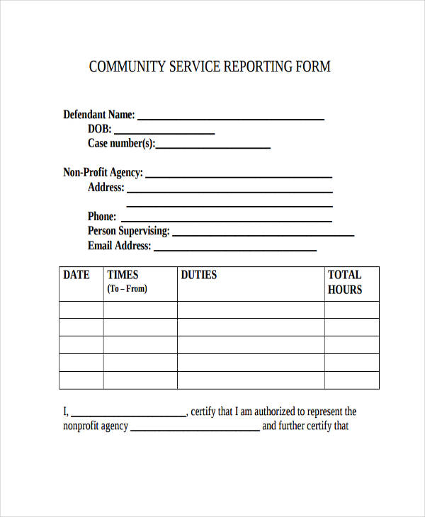 FREE 31 Sample Service Forms In PDF MS Word Excel