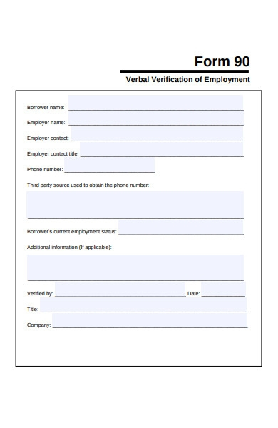 FREE 51 Employment Forms In PDF MS Word Excel