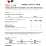 FREE 8 Sample Parent Feedback Forms In PDF MS Word