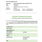 FREE 9 Sample Payment Confirmation Forms In MS Word PDF