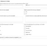 Free Feedback Form Templates Smartsheet