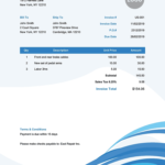 Free Fillable Invoice Template Pdf Invoice Template Ideas