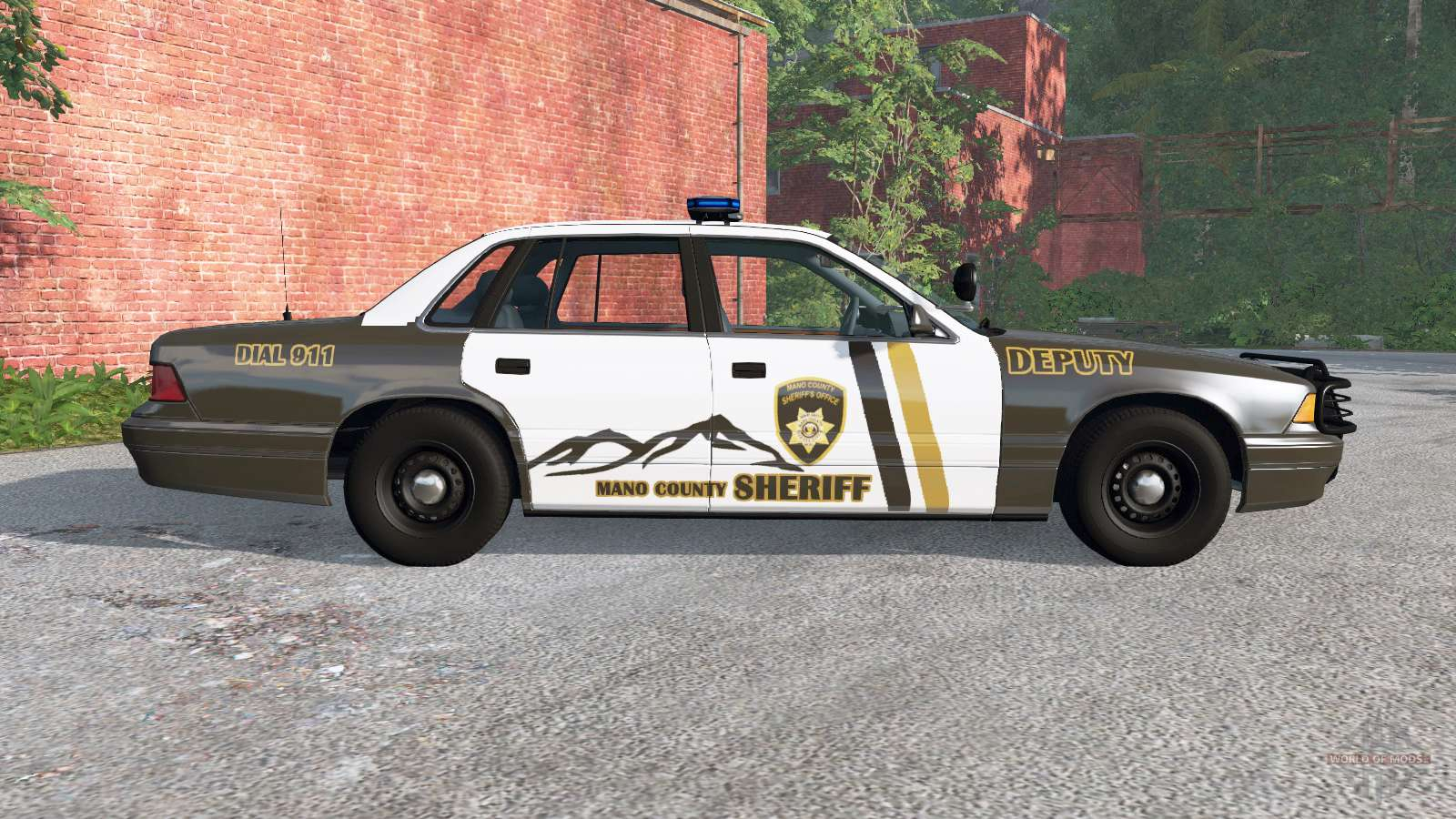 Gavril Grand Marshall Mano County Sheriff For BeamNG Drive