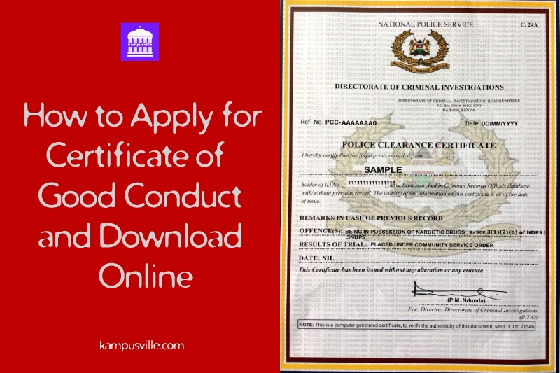 How To Get A Certificate Of Good Conduct Steps To Follow