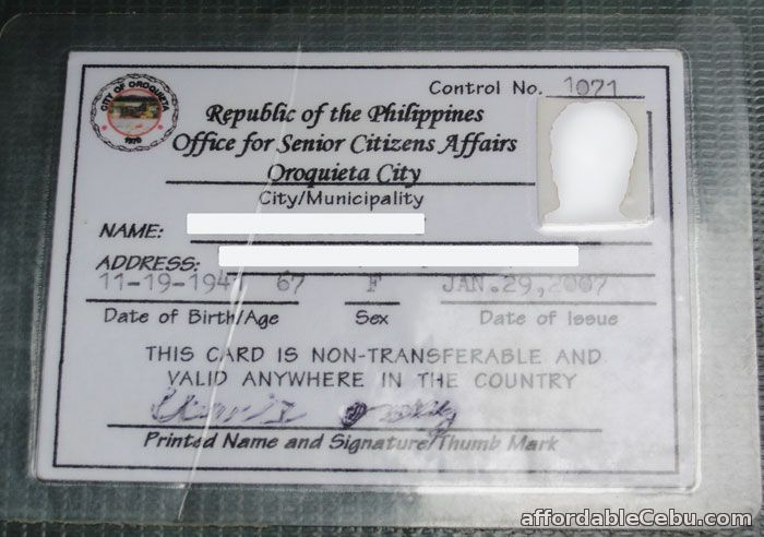 How To Get Senior Citizen s Identification Card ID In Cebu Cebu 