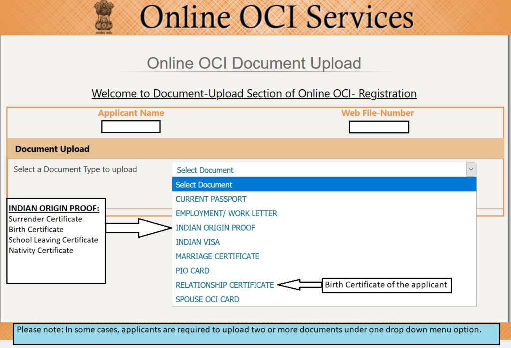 India Visa Information UK Consular Services OCI