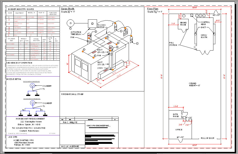 Indian CAD Drafting Service Provider Draws US Fire Protection Installations