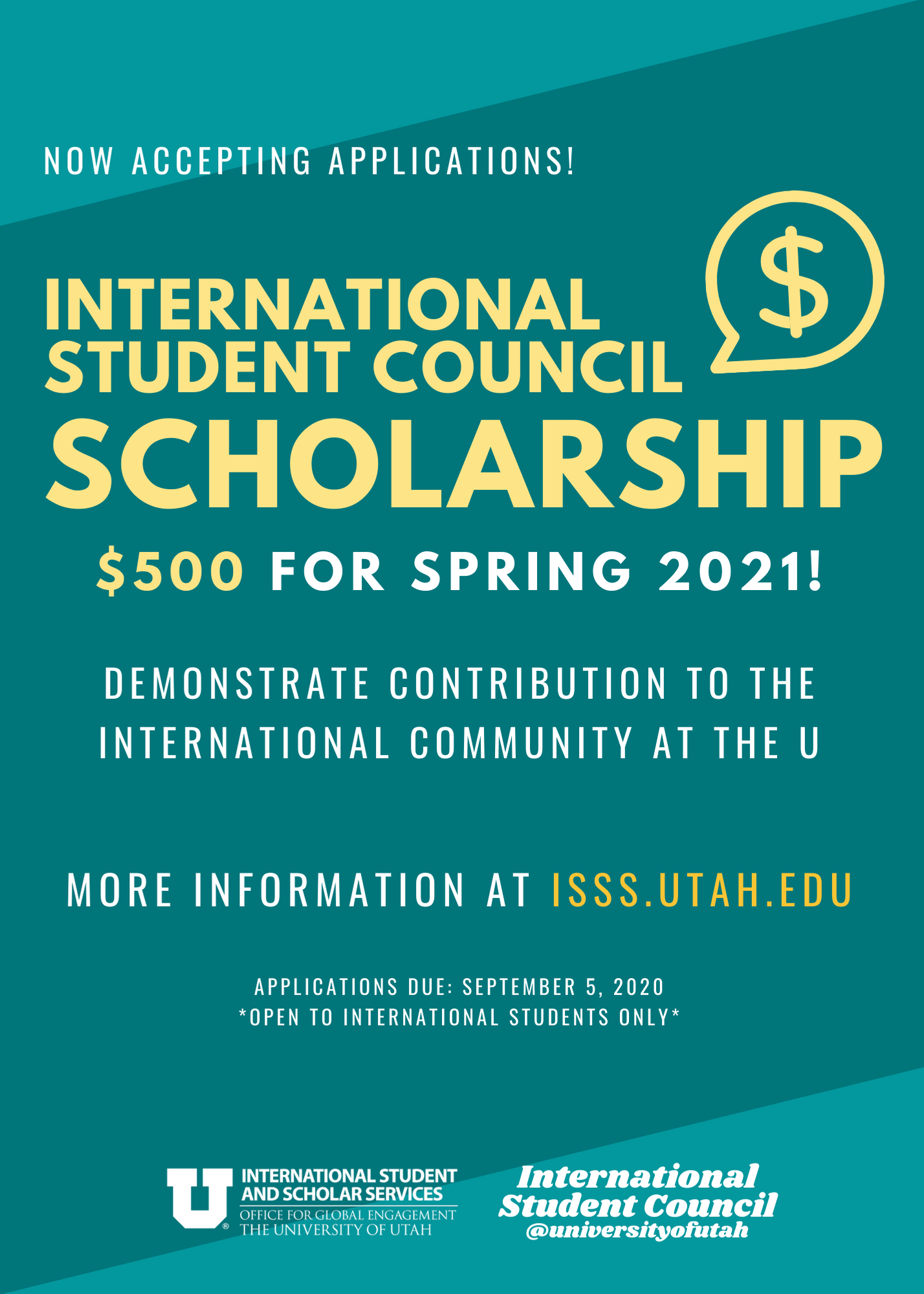 International Student Council International Student Scholar 