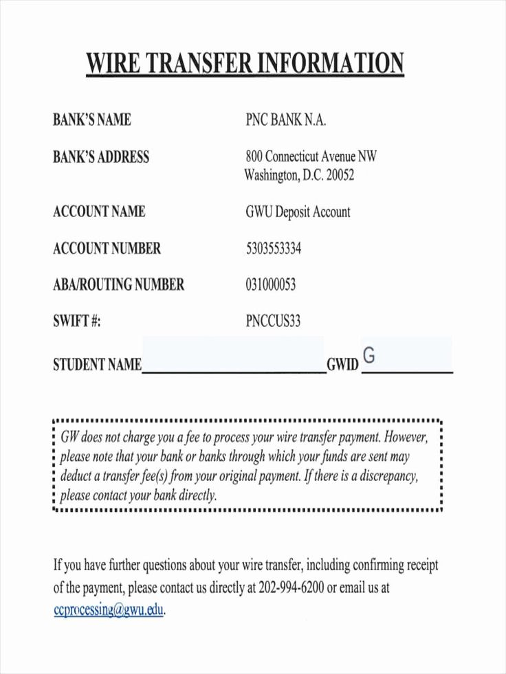 International Wire Transfer Form Template Fresh 7 Wire Transfer Forms 