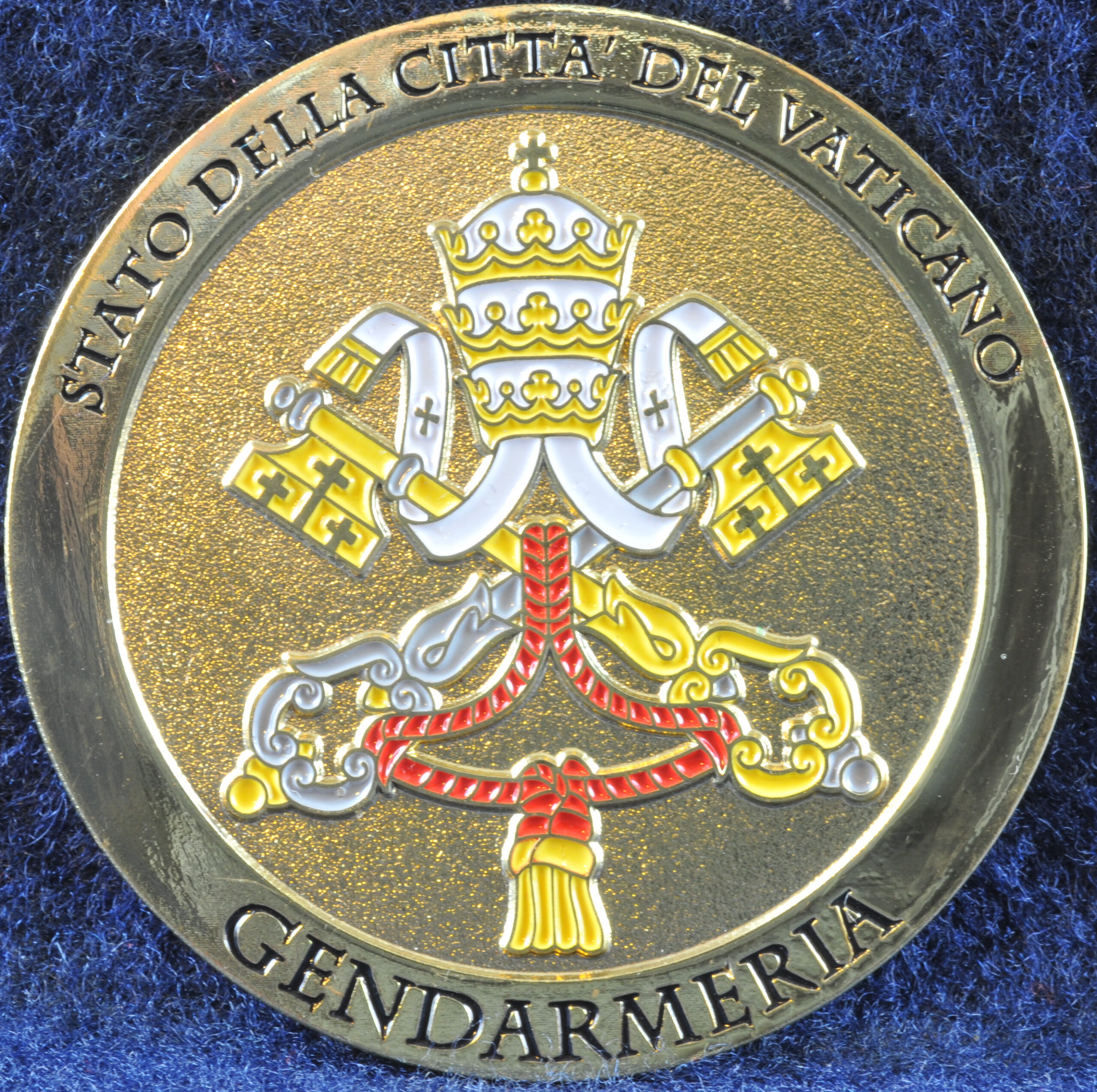 Italy Vatican Police Challengecoins ca