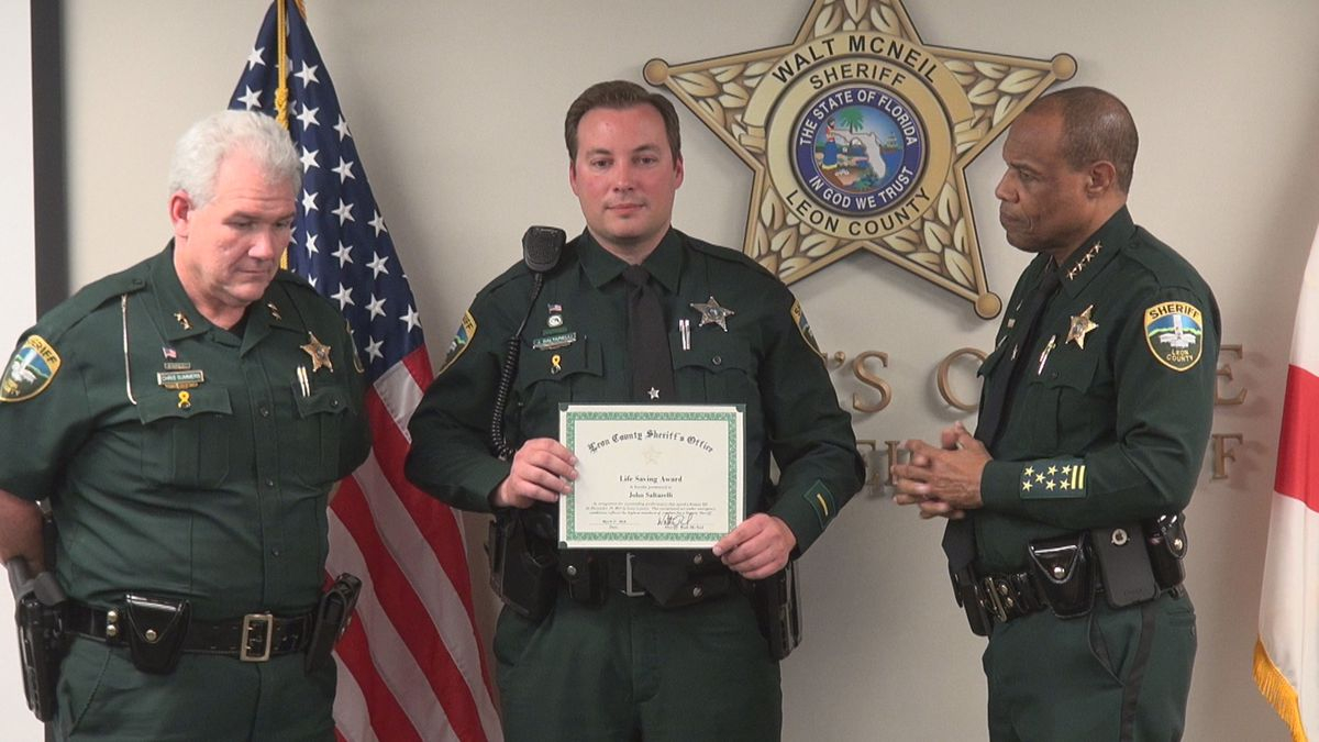 LCSO Recognizes Deputies For Life saving Work Years Of Service