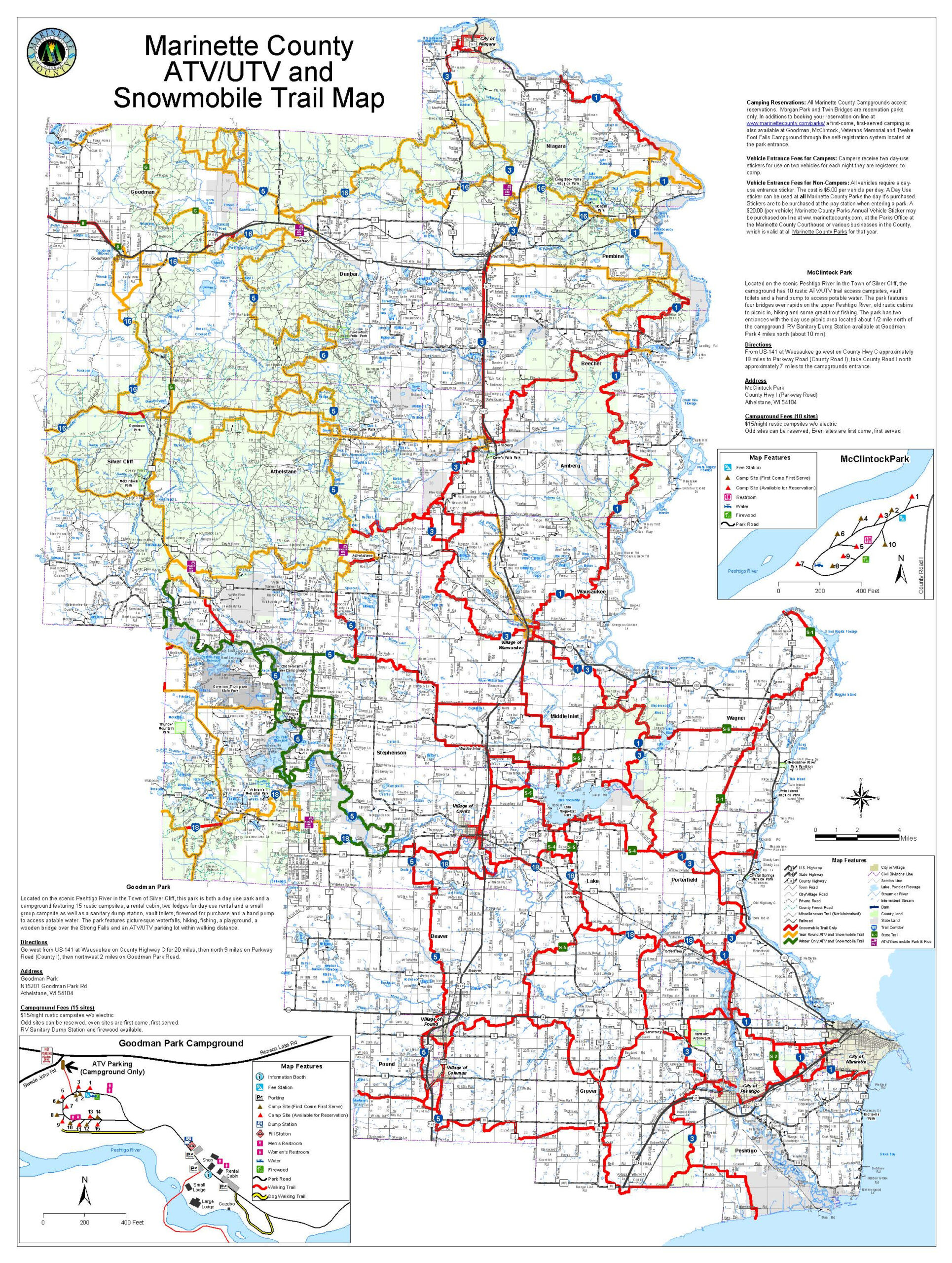 Marinette County Departments Tourism The Real North Website 