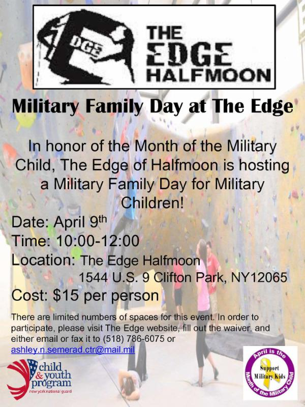 Military Family Day Saratoga County New York