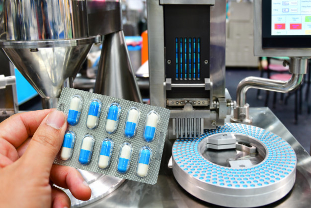 Pharmaceutical Manufacturing Steps For Production Of Medicines