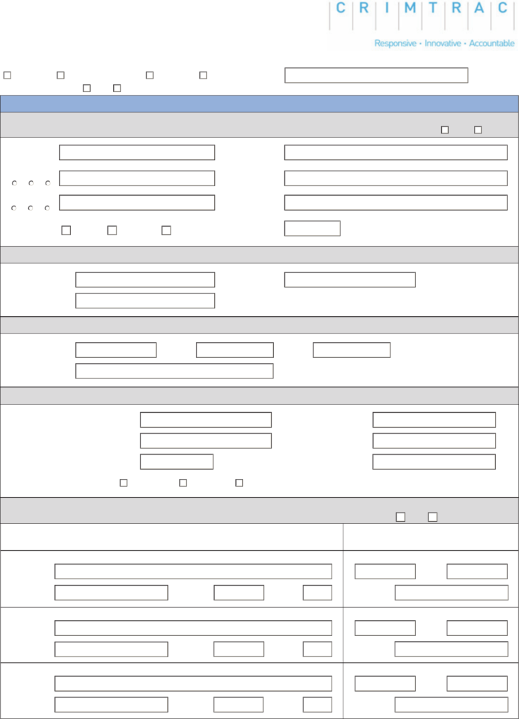 Police Check Application Form Western Australia Free Download