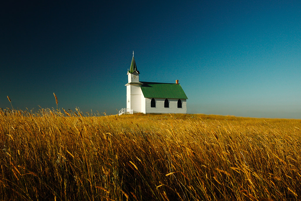 Prairie Church A Rural Church Sits All Alone By Itself On Flickr