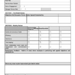 Probation Period Review Form Printable Pdf Download