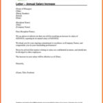 Salary Increment Letter Format By Employer Copy 5 Template Letter