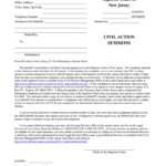 Sample Of Completed Summons For Middlesex Superior Court Form Fill