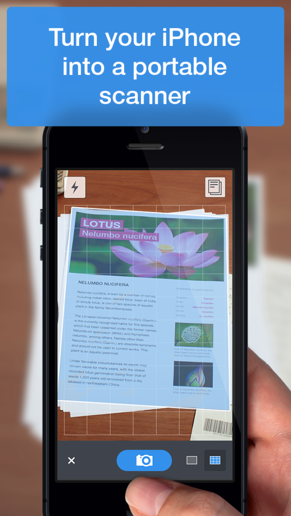 Scanner Pro IPhone English Evernote App Center
