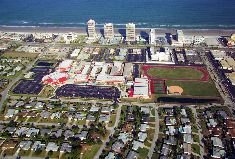 Seabreeze High School Giles Electric Company Daytona Beach Florida 