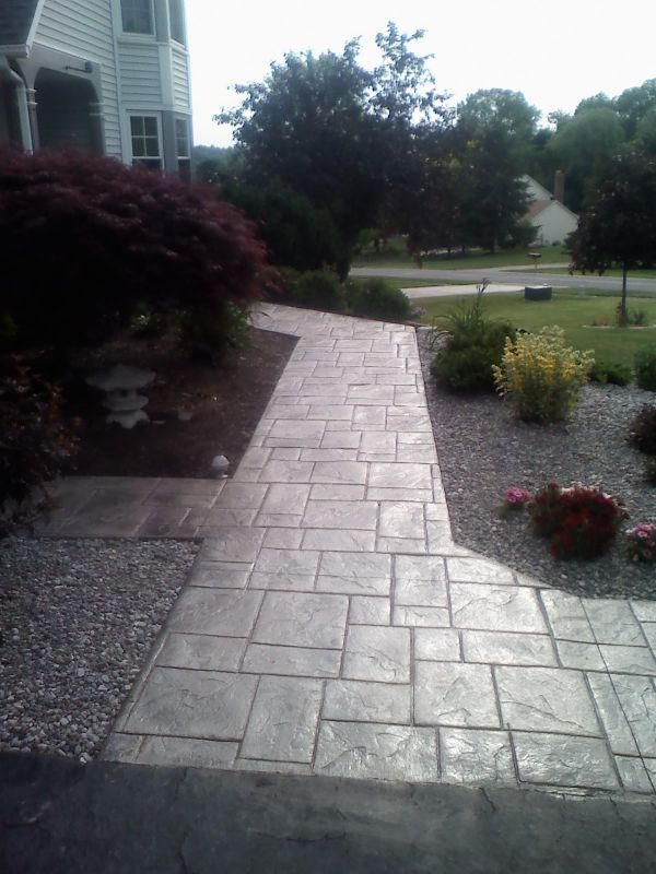 Stamped Concrete Specialists In Livonia NY Decorative Concrete Designs