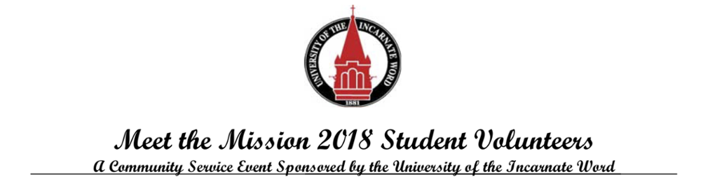 Student Volunteer Information Meet The Mission University Of The