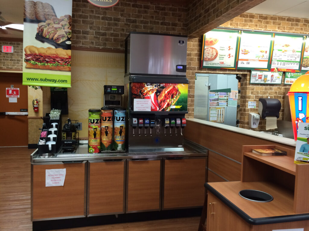 Subway Restaurant At Bluebonnet And Burbank Zitro Construction