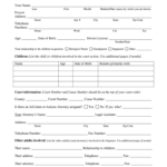 Supervised Visitation Forms Fill Online Printable Fillable Blank