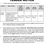 Tender Notice Request For Proposal For Modification Of An External