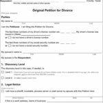 Texas Divorce Forms Waiver Of Service Form Resume Examples